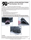 K&N - Air Filter for Multistrada 1200 (2010-2014)