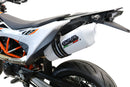GPR-Exhaust---Albus-Evo4-Slip-on-for-Enduro-690-R-from-2021-to-2024-dB-Killer-Link-Pipe-Catalyst