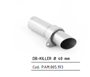HPCorse - Racing Dbkiller 40mm for Hydroform Silencer