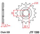 JT Sprockets - Front Counter Shaft Sprocket