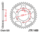 JT Sprockets - Steel Rear Sprocket For Kawasaki
