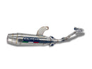 GPR-Exhaust---Deeptone-Inox-Full-Line-for-KLX-140R-F-from-2022-to-2025-dB-Killer-Spark-Arrestor