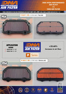 DNA Air Filters - Racing Air Filter for Suzuki GSXR 600 11-21 / GSXR 750 11-21