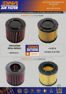 DNA Air Filters - Air Filter for Royal Enfield Classic 350 21-23 / Meteor 350 21-23 / Hunter 350 22-23