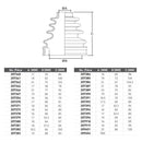 AllBallsRacing-CV BOOT KIT FT/RR C-AM ALLBALLS 19-5027 723980402182