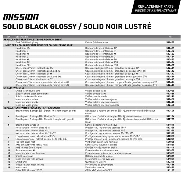 CKX - Mission AMS Full Face Helmet with Electric Lens