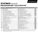 CKX-HELM TITAN AF EDL SOLID BK MAT 3XL CKX 512637
