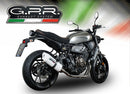 GPR-Exhaust---Albus-Evo4-Full-Line-for-XSR-700-from-2017-to-2020-dB-Killer-Catalyst