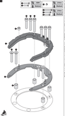 SW-Motech - Pro Tank Ring for Yamaha MT09 (2023+)