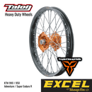 Talon - 21"x 1.85" Front Wheel for KTM 990 950 Adventure and Super Enduro R - EXCEL Takasago