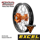 Talon - 18x3.50" Complete Rear Wheel for KTM 790, 890 and Norden 901 (Heavy Duty Off-Road Rim)