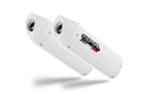 GPR Exhaust - Albus Ceramic Double Bolt-On for KTM LC8 950 Adventure S - 2003 to 2007