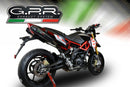GPR-Exhaust---Furore-Nero-RACING-Double-Slip-on-for-Shiver-900-from-2017-to-2020-Link-Pipes