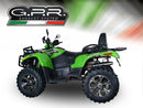 GPR-Exhaust---Deeptone-Atv-Silencer-to-install-with-original-manifold-for-TRV-700-from-2009-to-2016-dB-Killer-Link-Pipe