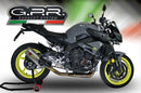 GPR Exhaust - Decatalizzatore Decat System for Yamaha MT-10 - 2016 to 2024