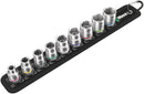 Wera Tools - Belt B 4 Zyklop socket set, 3/8" drive