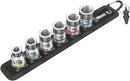 Wera Tools - Belt C 1 Zyklop socket set with holding function, 1/2" drive