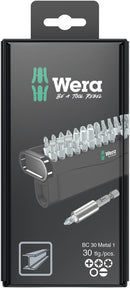 Wera Tools - Bit-Check 30 Metal 1 SB