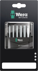 Wera Tools - Bit-Check 6 TX Universal 1 SB