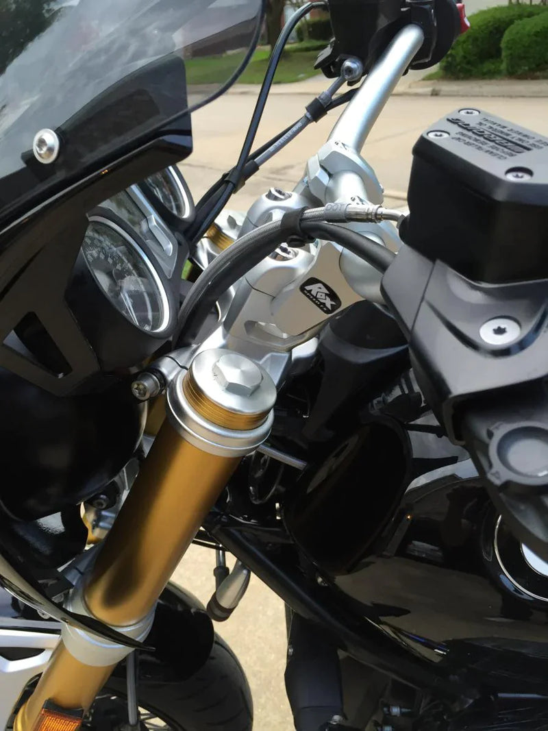 ROX - 2" (51mm) Pivoting Bar Risers for 1 1/8" (28mm) Handlebar