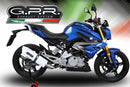 GPR-Exhaust---Albus-Evo4-Full-Line-for-G-310-R-from-2022-to-2024-dB-Killer-Catalyst