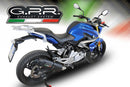 GPR-Exhaust---Furore-Evo4-Nero-Full-Line-for-G-310-R-from-2022-to-2024-dB-Killer-Catalyst