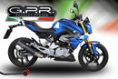GPR-Exhaust---M3-Black-Titanium-Full-Line-for-G-310-R-from-2022-to-2024-dB-Killer-Catalyst