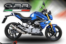 GPR-Exhaust---M3-Inox-Full-Line-for-G-310-R-from-2022-to-2024-dB-Killer-Catalyst