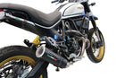 GPR-Exhaust---M3-Black-Titanium-Slip-on-for-Scrambler-800-Nightshift-Urban-Motard-from-2021-to-2022-dB-Killer-Link-Pipe-Catalyst