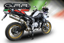 GPR-Exhaust---Satinox-Slip-on-for-F-850-GS-Adventure-from-2018-to-2020-dB-Killer-Link-Pipe