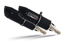 GPR Exhaust - Furore Nero Double Slip-On for Ducati Monster 750 - 1996 to 2000