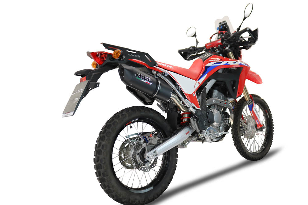GPR Exhaust - Furore Evo4 Nero Slip-On for Honda CRF 300 L Rally - 202