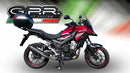 GPR-Exhaust---Furore-Evo4-Nero-Slip-on-for-CB-400-X-from-2016-to-2018-dB-Killer-Link-Pipe