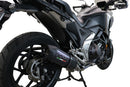 GPR-Exhaust---Furore-Evo4-Poppy-Slip-on-for-NC-750-X-S-DCT-from-2021-to-2023-dB-Killer-Link-Pipe