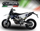 GPR-Exhaust---Furore-Evo4-Nero-Slip-on-for-Enduro-701-from-2017-to-2020-dB-Killer-Link-Pipe-Catalyst