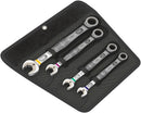 Wera Tools - 6000 Joker 4 Imperial Set 1 Set of ratcheting combination wrenches, Imperial