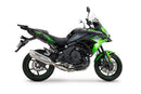 GPR-Exhaust---Furore-X-Acciaio-Inox-Full-Line,-silencer-and-separate-header-for-Versys-650-from-2023-to-2025-dB-Killer-Catalyst