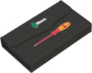 Wera Tools - Kraftform 100 iS/7 set 1 Screwdriver set Kraftform Plus series 100. Partly with reduced blade diameter