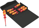 Wera Tools - Kraftform 100 iS/7 set 1 Screwdriver set Kraftform Plus series 100. Partly with reduced blade diameter