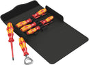 Wera Tools - Kraftform 100 iS/7 set 2 Screwdriver set Kraftform Plus series 100. Partly with reduced blade diameter