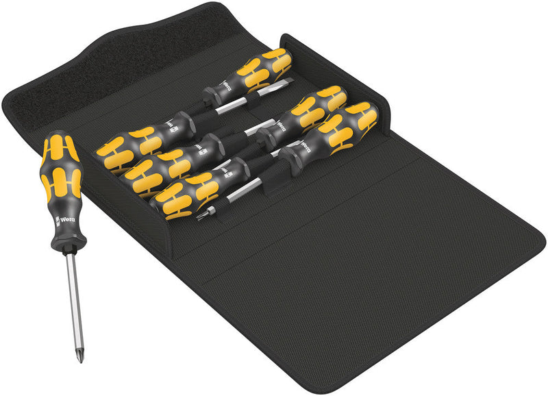 Wera Tools - Kraftform 900/7 set 1 screwdriver set Kraftform Wera: Chiseldriver