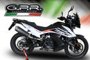 GPR-Exhaust---Dual-Poppy-Slip-on-for-Adventure-790-from-2025-to-2026-dB-Killer-Link-Pipe