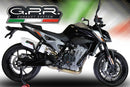 GPR-Exhaust---Albus-Evo4-Slip-on-for-DUKE-790-from-2017-to-2020-dB-Killer-Link-Pipe