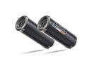 GPR Exhaust - M3 Poppy Double Slip-On for Yamaha FZ6 600-Fazer S1-S2 - 2004 to 2013