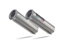 GPR Exhaust - M3 Titanium Natural Double Slip-On for Honda VFR 800 V-Tec - 2002 to 2013
