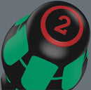 Wera Tools - 9650 Magnetic rail Kraftform screwdriver set