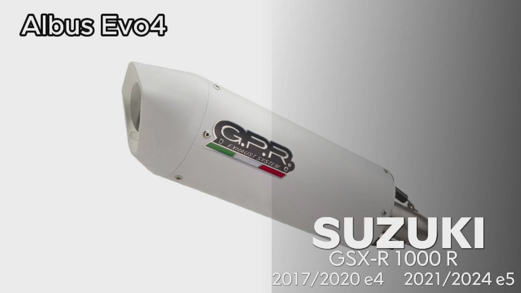 GPR-Exhaust---Albus-Evo4-Slip-on-for-Gsx-R-1000-1000-R-from-2017-to-2020-dB-Killer-Link-Pipe