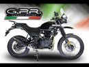 GPR-Exhaust---Furore-Evo4-Nero-Slip-on-for-Himalayan-410-from-2021-to-2024-dB-Killer-Link-Pipe-Catalyst