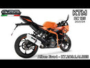 GPR-Exhaust---Albus-Evo4-Slip-on-for-RC-125-from-2021-to-2024-dB-Killer-Link-Pipe