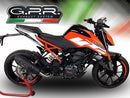 GPR-Exhaust---Deeptone-Inox-RACING-Slip-on-for-DUKE-125-from-2017-to-2020-Link-Pipe
